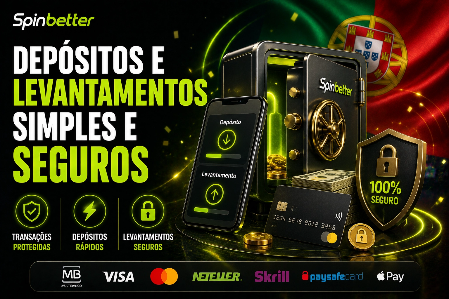 Depósito Spin Betterz com bônus exclusivo
